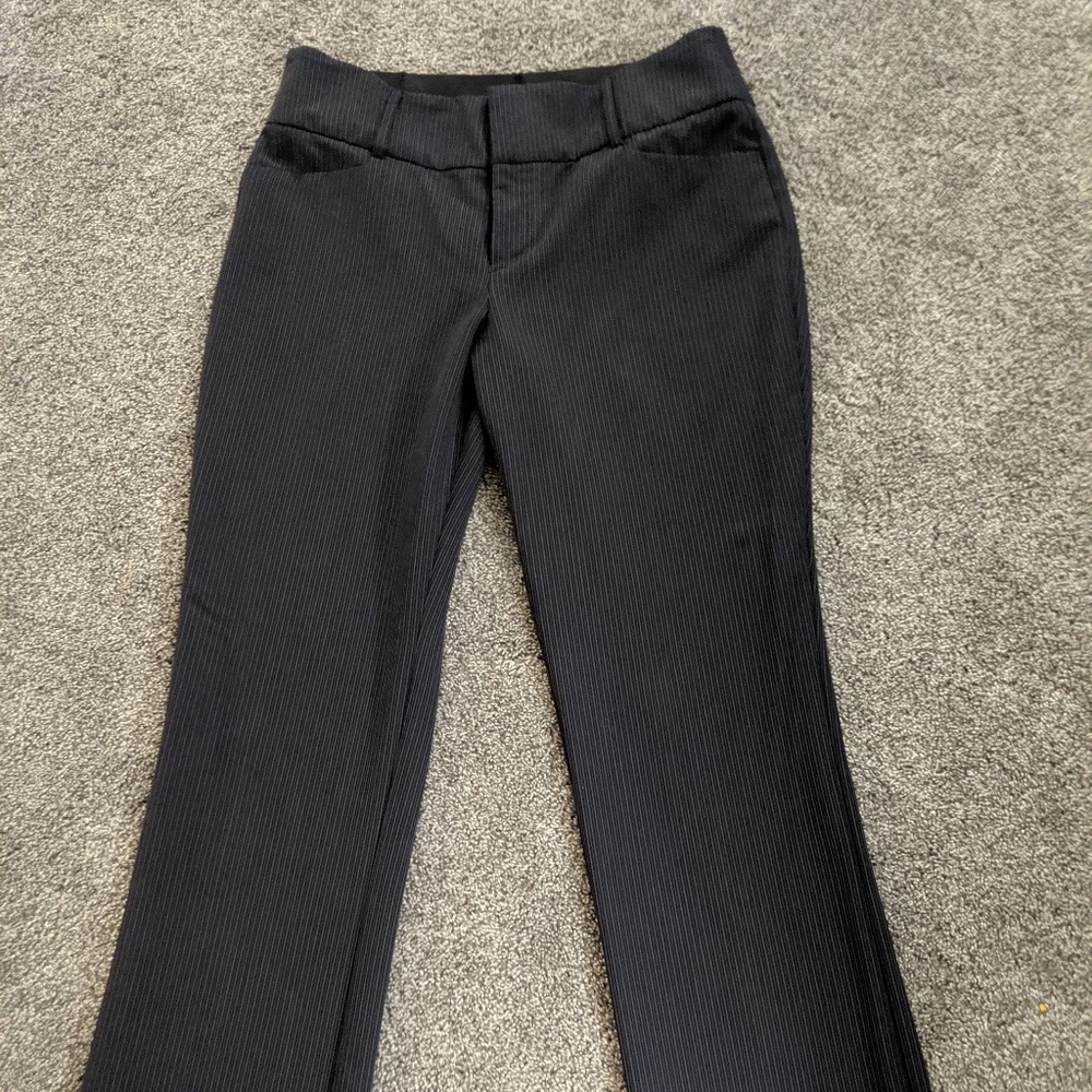 Apt 9 BRAND NWOT Black pinstripe pants